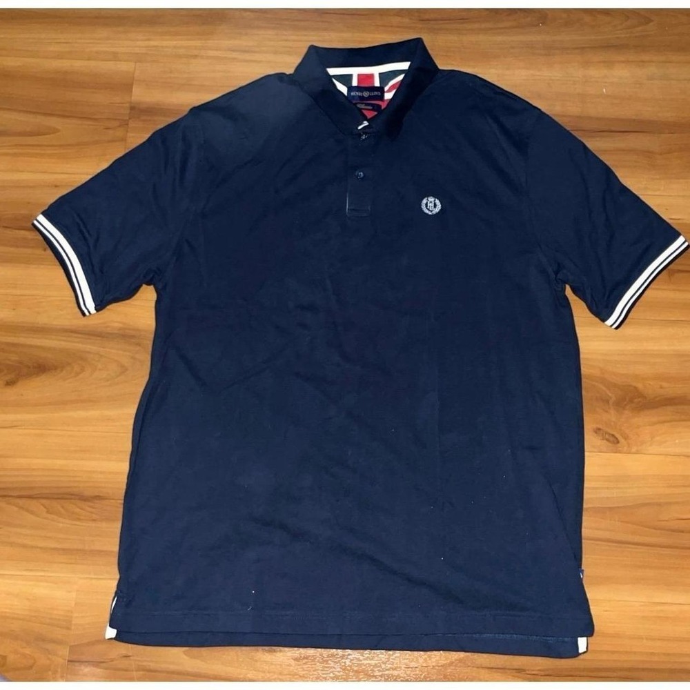 Mens Henri Lloyd Polo Preppy Casual Short Sleeve Shirt